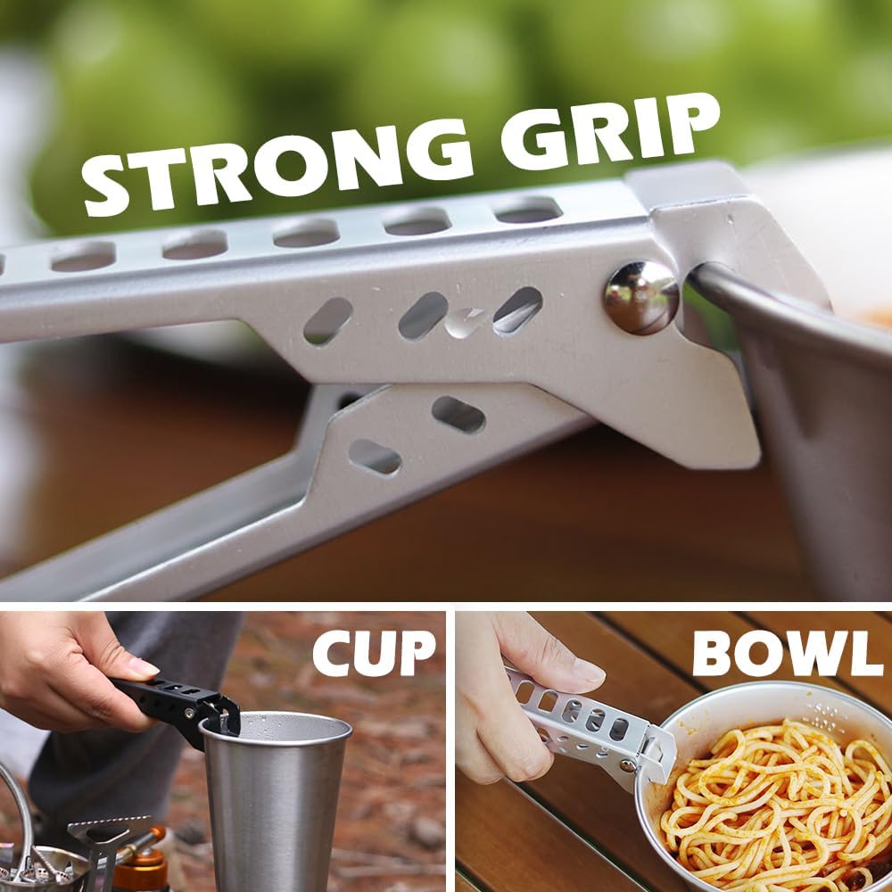Camping Cooking Accessories Set - Dış Mekan Isıya Dayanıklı Tencere Tutucu