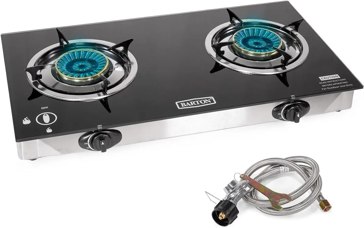 Camping Cooking Propane - 2 Brülörlü Propan Gazlı Ocak, 25.516