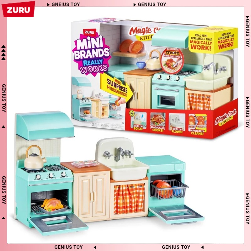 Camping Cooking Tool Set - Zuru Mini Markalar Sihirli Aşçı Mutfak