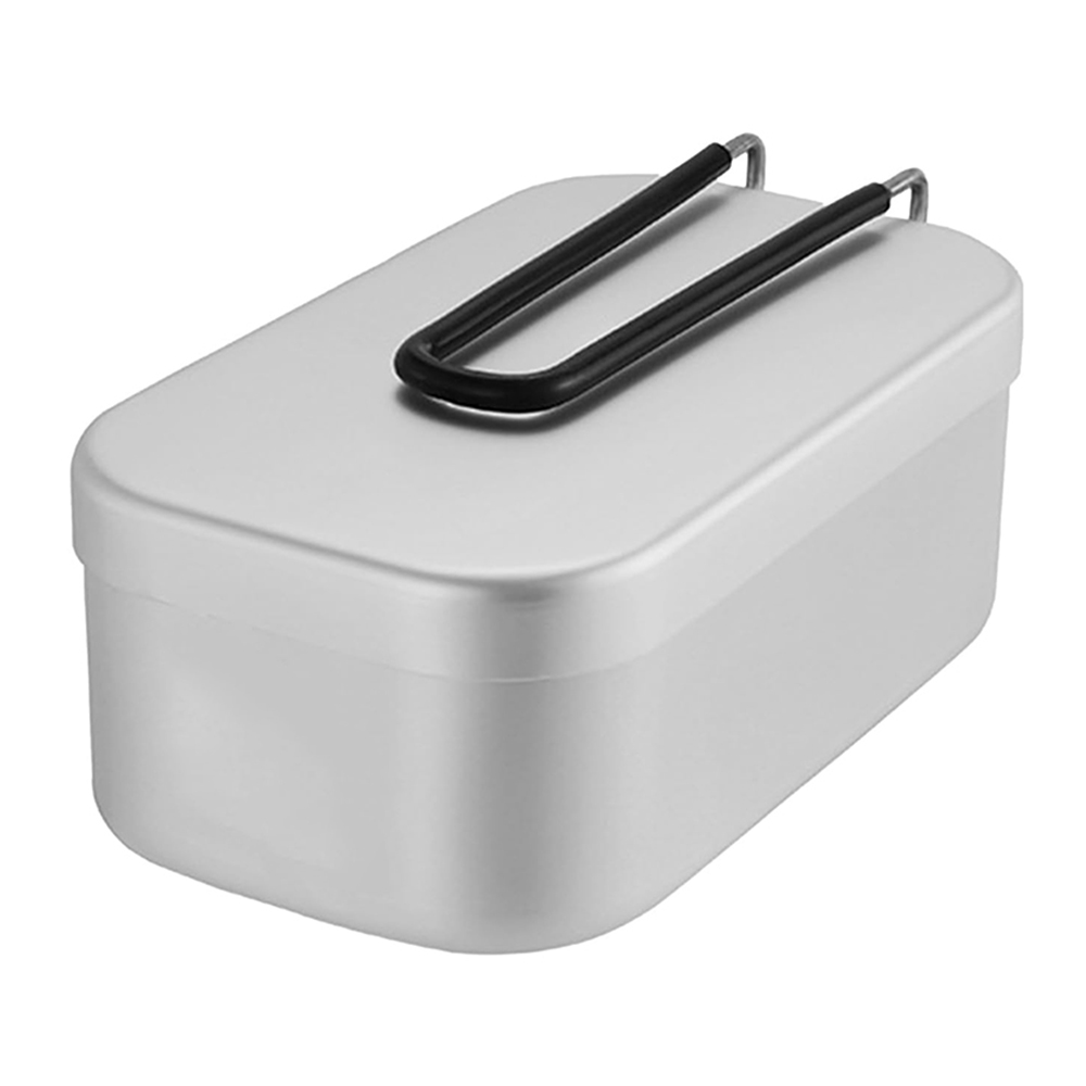 Camping Cooking Tool Set - 800 ML Alüminyum Öğle Yemeği Kutuları
