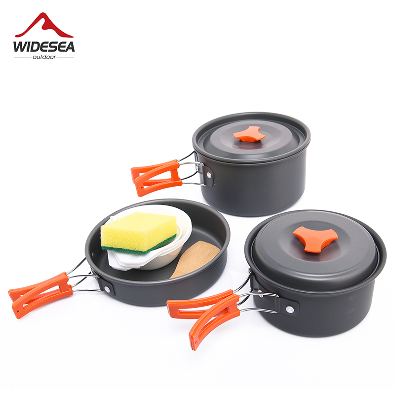 Camping Cooking Accessories Set - Widesea kamp açık TENCERE SETİ sofra