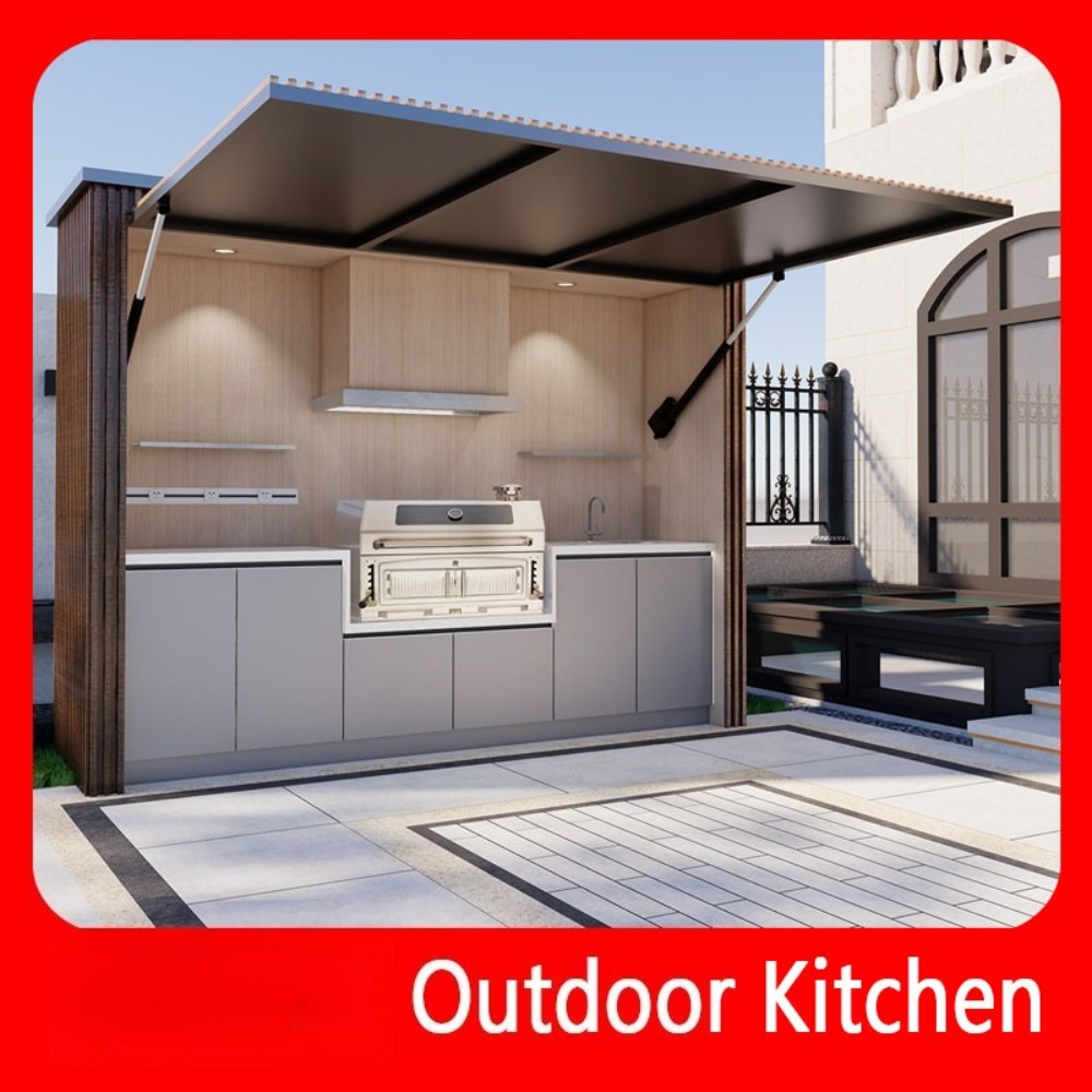 Camping Cooking Dining Set - # Mobil Açık Hava Mutfak Adası
