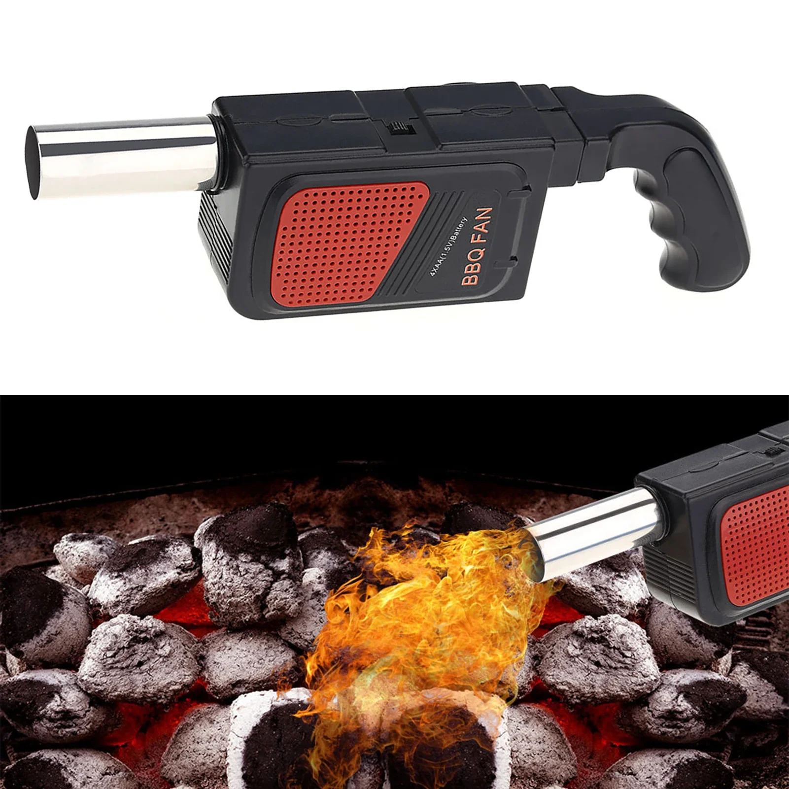 Camping Cooking Device - Taşınabilir El Tipi Elektrikli Barbekü Fanı