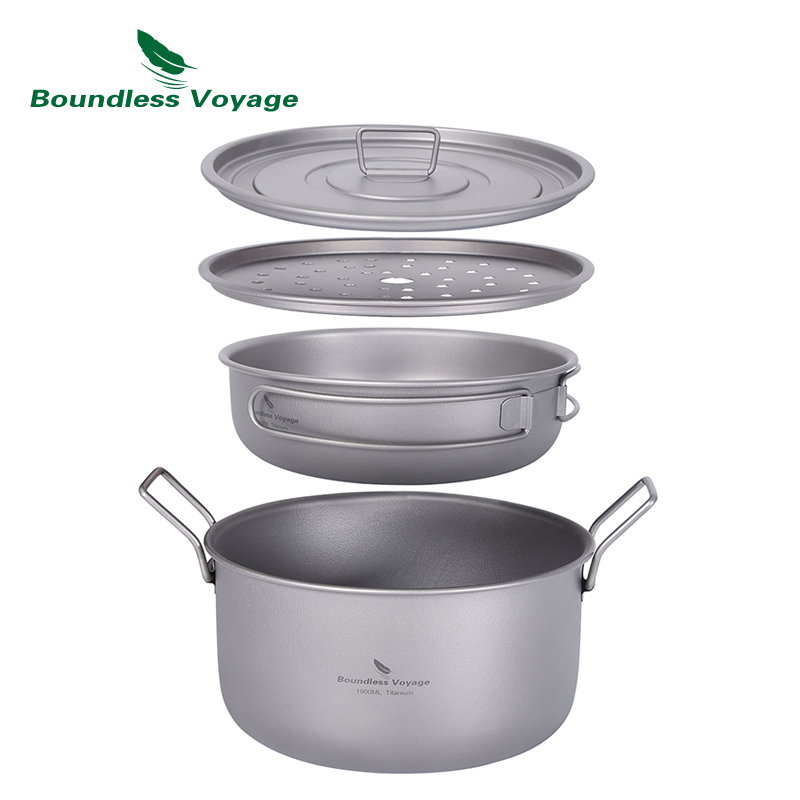 Camping Cooking Accessories Set - Sınırsız Voyage kamp tencere çok fonksiyonlu