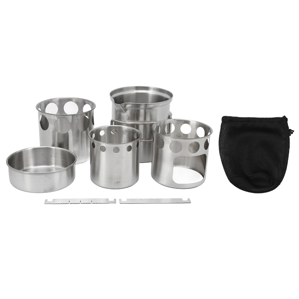 Paslanmaz Çelik Kamp Tencere S - Camping Cooking Pot With Lid incelemesi ve fiyatı