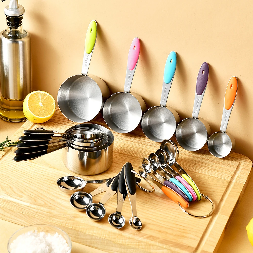 5/10 adet paslanmaz çelik ölçü - Camping Cooking Tool Set incelemesi ve fiyatı