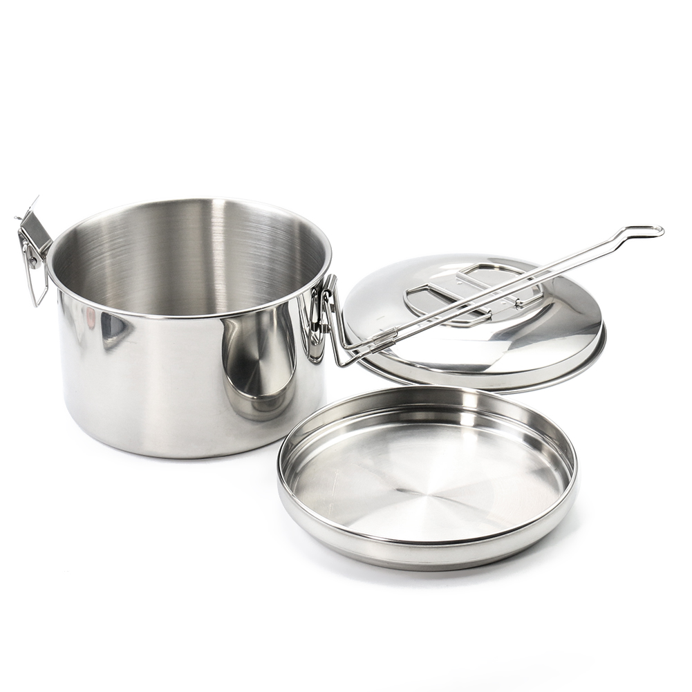 Paslanmaz Çelik Kamp Asılı Ten - Camping Cooking Pot With Lid incelemesi ve fiyatı