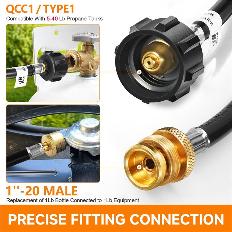 QCC Propan Tankları Adaptör Ho - Camping Cooking Propane incelemesi ve fiyatı