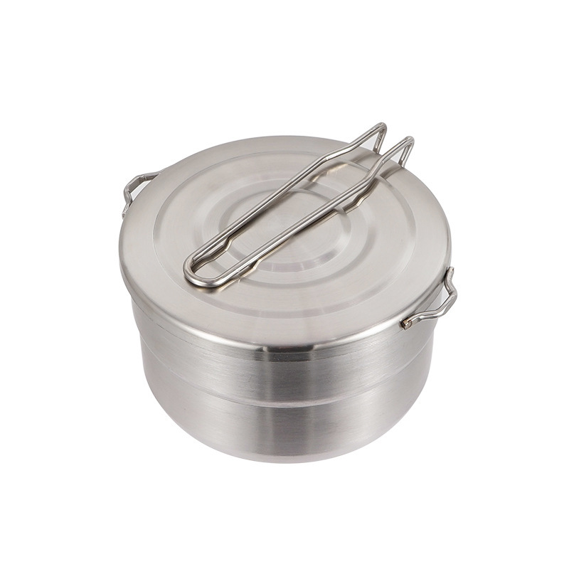 Kamp, yürüyüş, balıkçılık, tır - Camping Cooking Pot With Lid incelemesi ve fiyatı