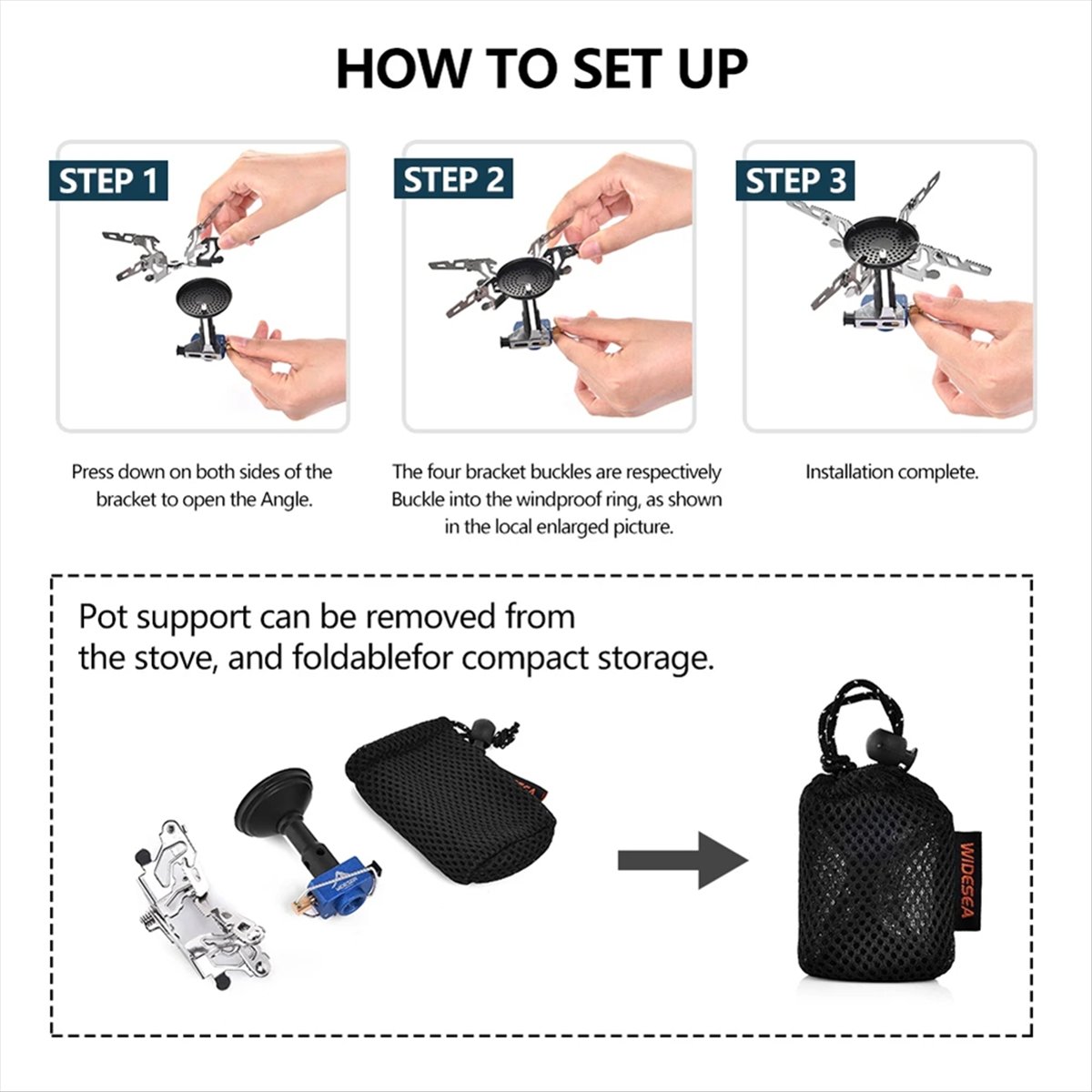 ABJV Açık Hava Kamp Gazlı Ocak - Camping Cooking Device incelemesi ve fiyatı