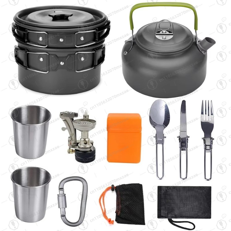 Açık hava alüminyum pişirme ge - Camping Cooking Accessories Set incelemesi ve fiyatı