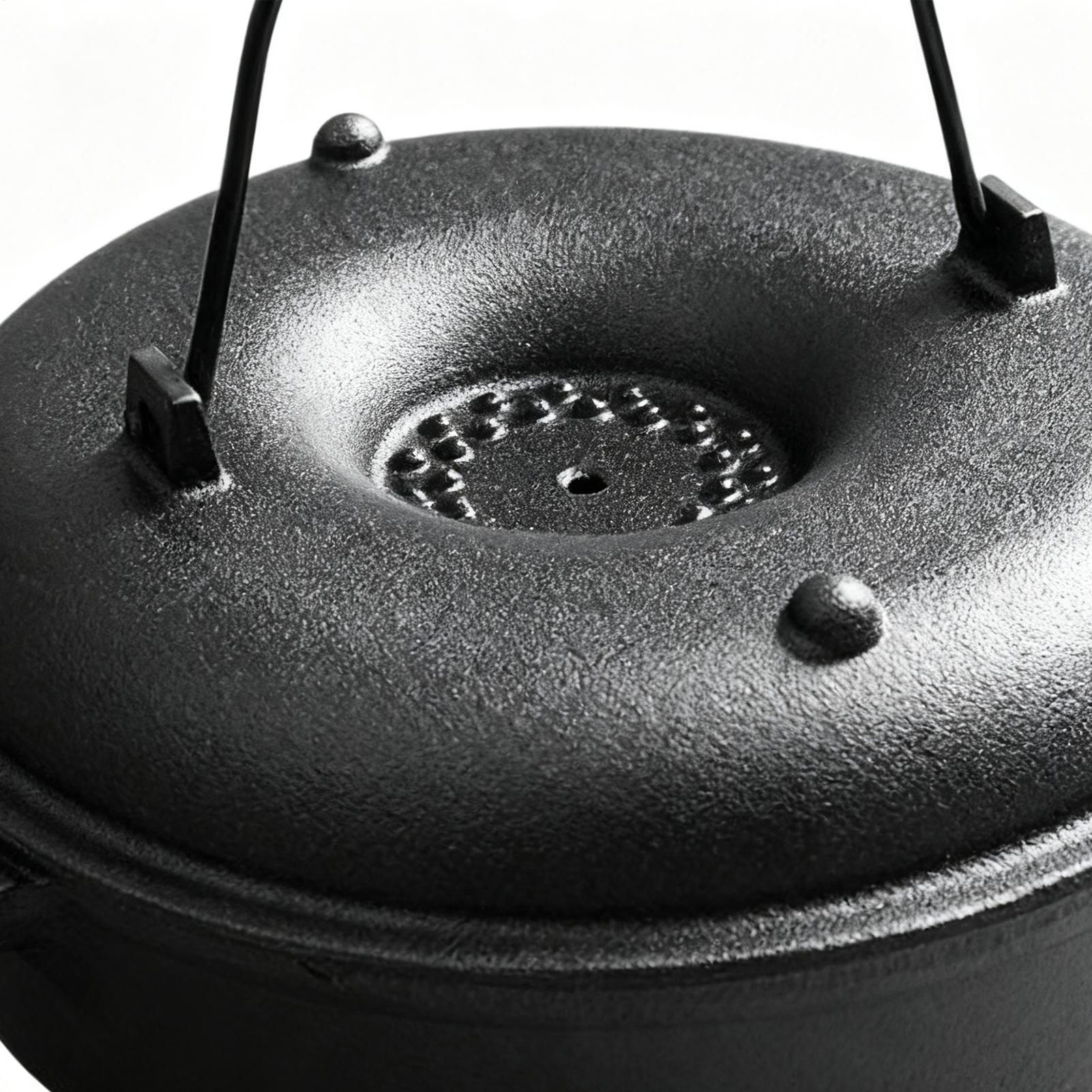Yapışmaz Saplı Döküm Demir Kam - Camping Cooking Pot With Lid incelemesi ve fiyatı