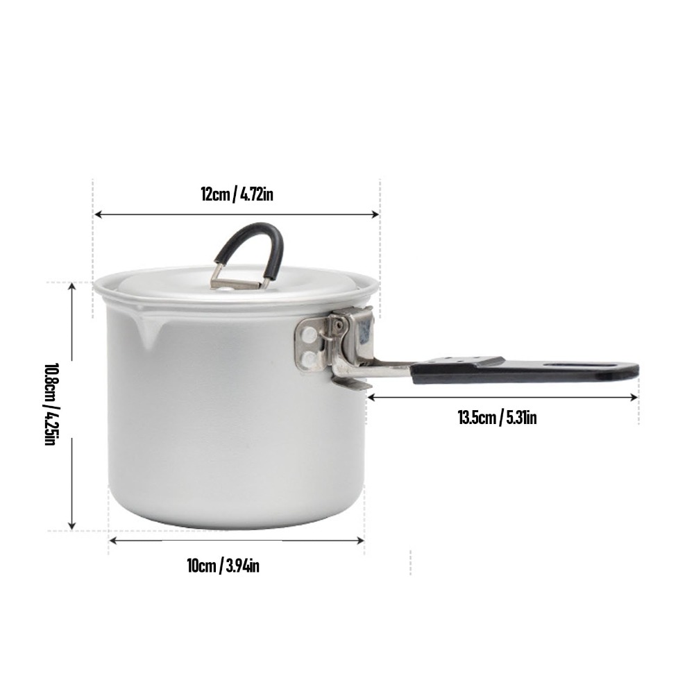Kamp Pişirme Tenceresi, 770ml  - Camping Cooking Pot With Lid incelemesi ve fiyatı