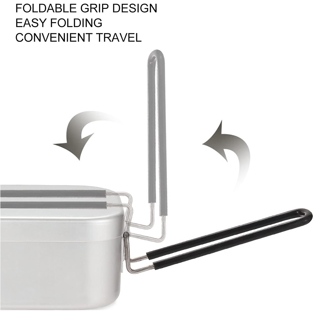 800 ML Alüminyum Öğle Yemeği K - Camping Cooking Tool Set incelemesi ve fiyatı