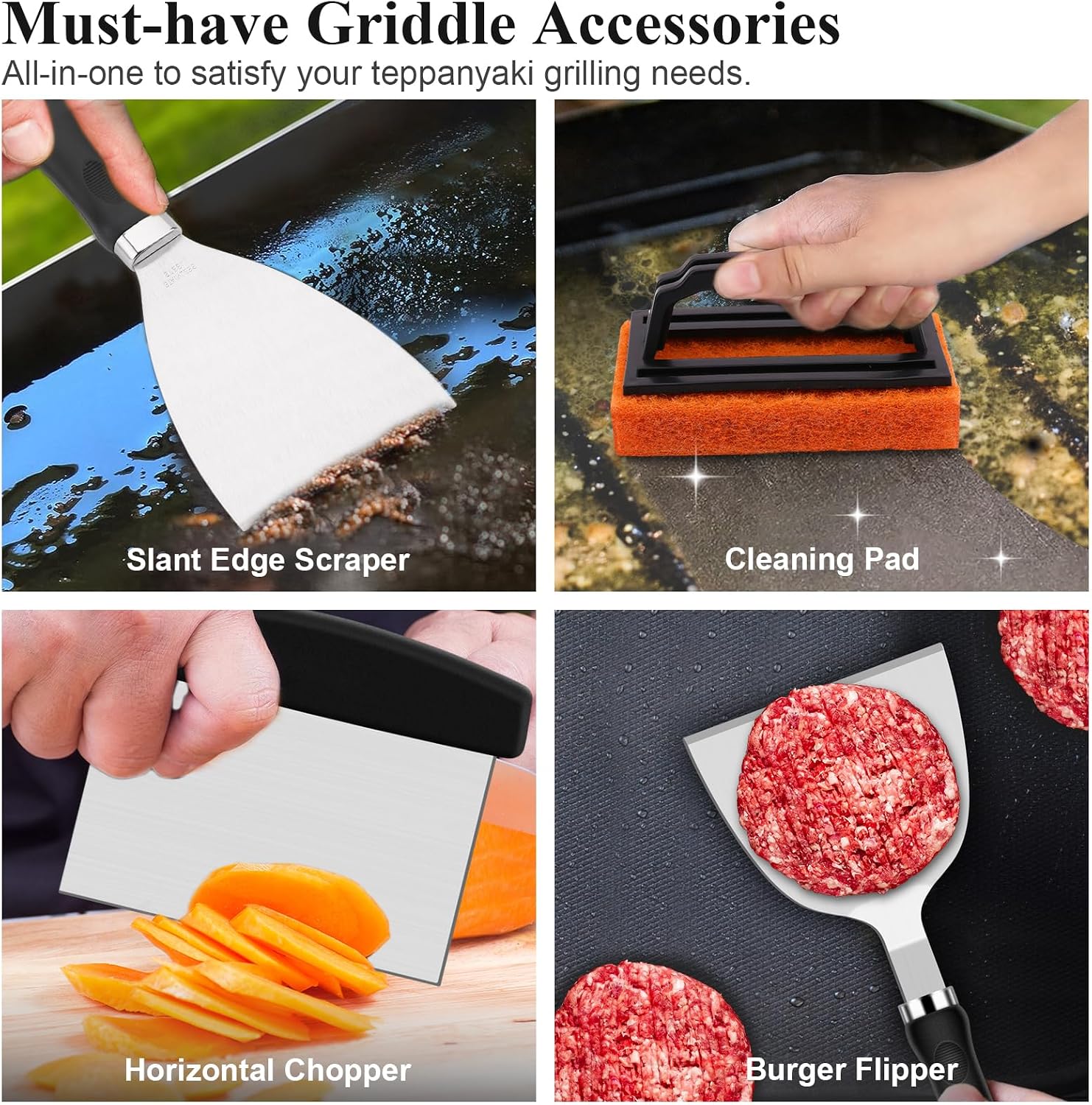 27 Parça Düz Tabanlı Izgara Ak - Camping Cooking Accessories Set incelemesi ve fiyatı