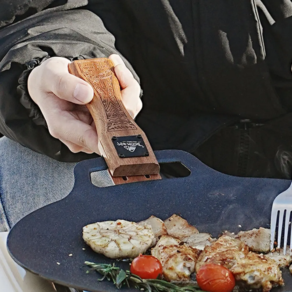 Dış Mekan Doğal Ahşap Izgara T - Camping Cooking Device incelemesi ve fiyatı