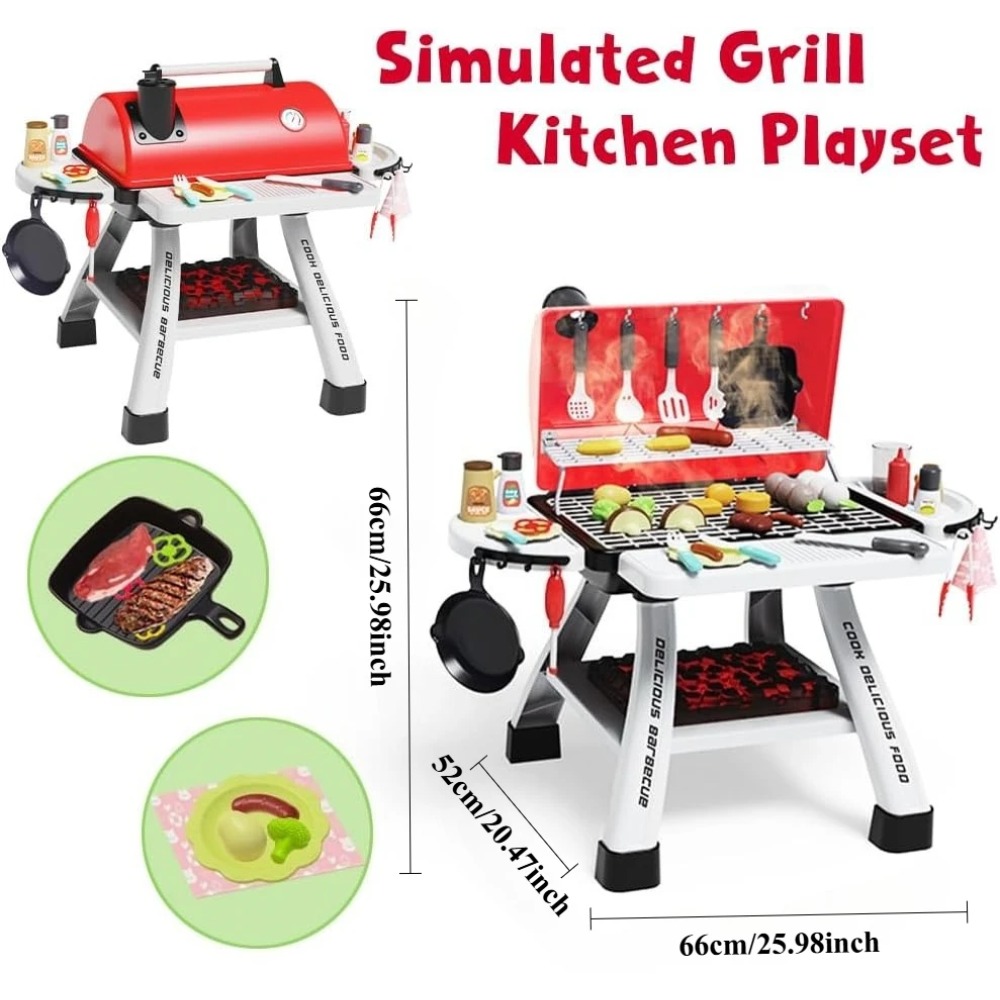 Barbekü ızgara oyuncak seti ço - Camping Cooking With Kids incelemesi ve fiyatı
