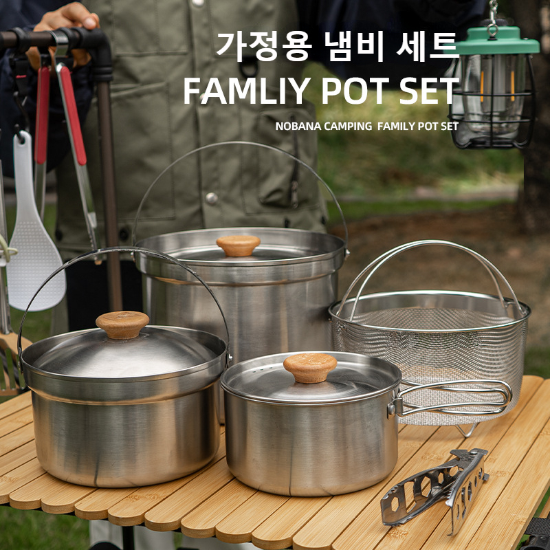 NOBANA Yeni Açık Paslanmaz Çel - Camping Cooking Accessories Set incelemesi ve fiyatı