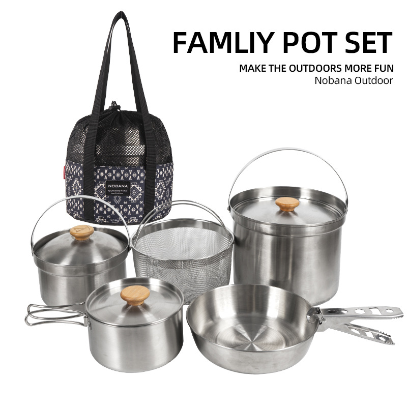 NOBANA Yeni Açık Paslanmaz Çel - Camping Cooking Accessories Set incelemesi ve fiyatı