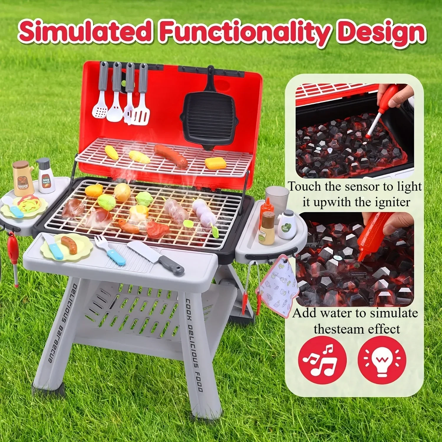 Barbekü ızgara oyuncak seti ço - Camping Cooking With Kids incelemesi ve fiyatı
