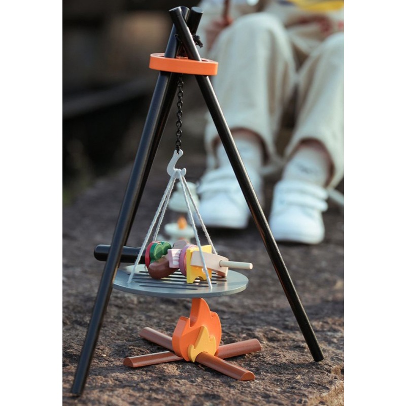 Ahşap Kamp Oyun Seti Çocuklar  - Camping Cooking With Kids incelemesi ve fiyatı