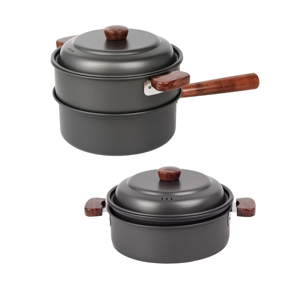 3L Kamp Pişirme Tencere Seti A - Camping Cooking Pot With Lid incelemesi ve fiyatı