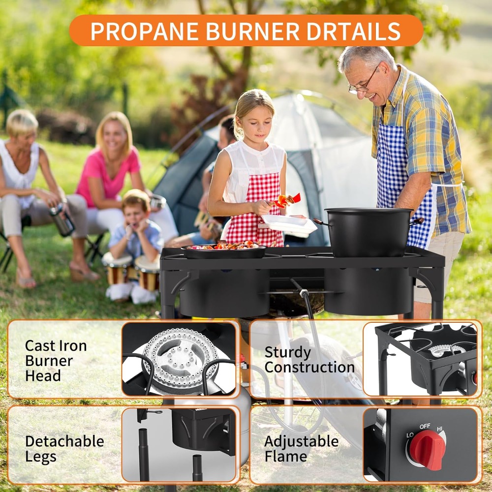 2'li Ocaklı Gazlı Ocak, 150.00 - Camping Cooking Propane incelemesi ve fiyatı