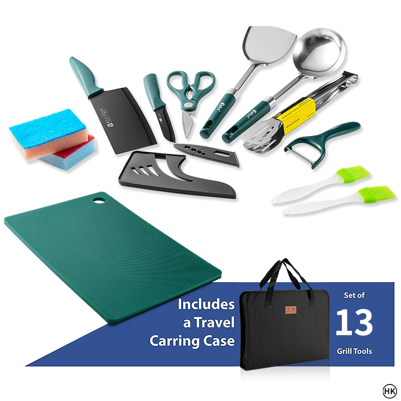 13PCS Kamp pişirme seti, kamp  - Camping Cooking Accessories Set incelemesi ve fiyatı