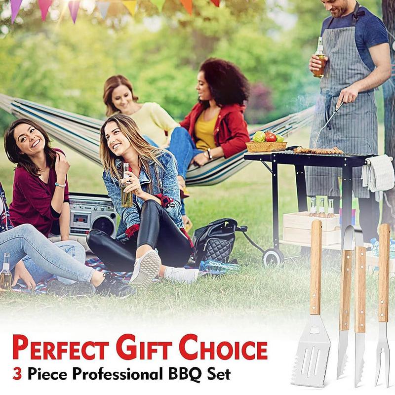 3 adet BARBEKÜ Eşyaları BARBEK - Camping Cooking Accessories Set incelemesi ve fiyatı