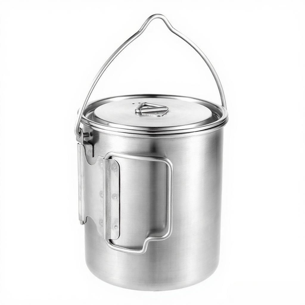 750 ml Paslanmaz Çelik Tencere - Camping Cooking Pot With Lid incelemesi ve fiyatı