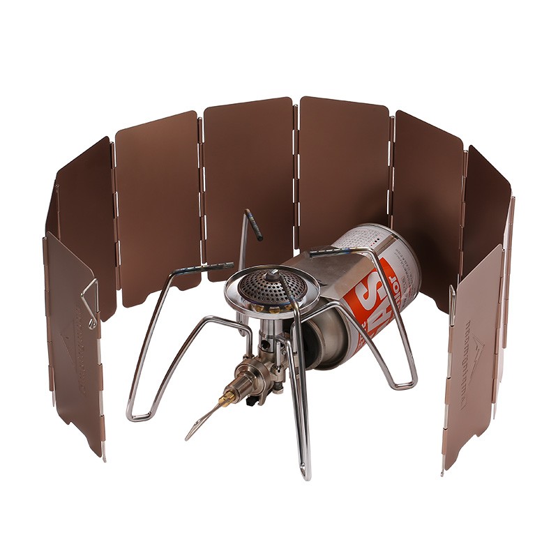 10 tabak Bronz renkli Katlanır - Camping Cooking Windshield incelemesi ve fiyatı