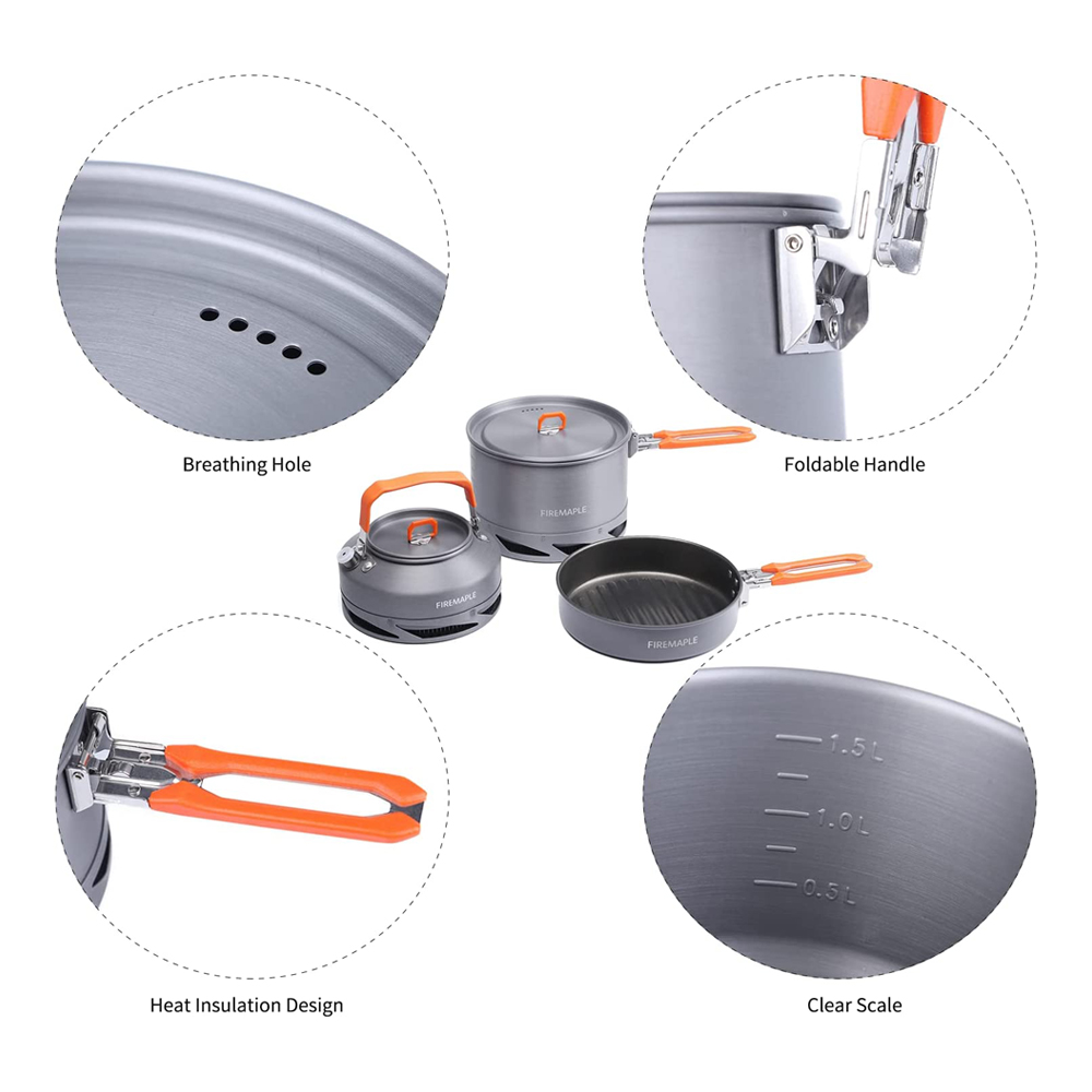 Fire Maple Kamp Tencere Yürüyü - Camping Cooking Tool Set incelemesi ve fiyatı