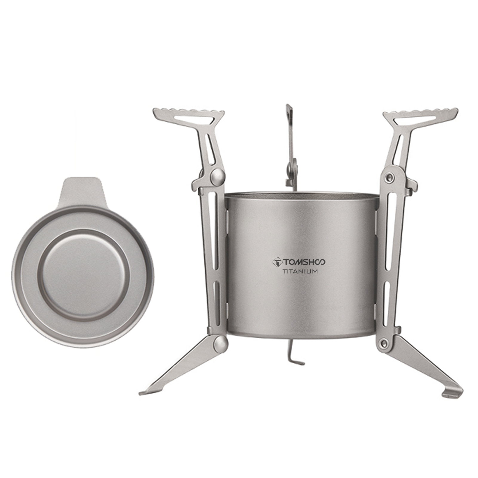 TOMSHOO Ti Alkol Sobası ve Kap - Camping Cooking Pot With Lid incelemesi ve fiyatı